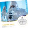 Laboratory Sample Weighing Dishes with Handles, 100 pcs., 42 mL, Aluminum Foil view 4