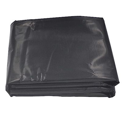 ZIUBMVDYC Black HDPE Pond Liner, 0.12 mm Thick, 7 x 20 m
