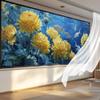 Diamond Painting Chrysanthemum Kit, 100 x 40 cm, C-114 view 1