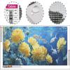 Diamond Painting Chrysanthemum Kit, 100 x 40 cm, C-114 view 3