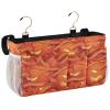 FRODOTGV Hanging Bedside Storage Organizer, Scary Pumpkin view 2