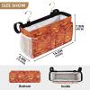 FRODOTGV Hanging Bedside Storage Organizer, Scary Pumpkin view 4
