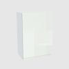 Laclar FREZO Kitchen Wall Cabinet, Handleless, Soft-Close, High-Gloss White, 50 x 32 x 72 cm view 1