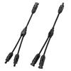 Solar Cable Y Splitter, 2Y1 Connector, 1 Pair view 2
