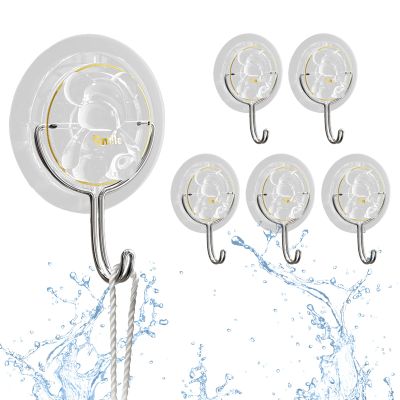 pilyero 6-Pack Suction Cup Hooks