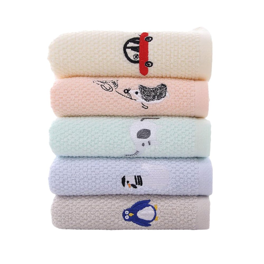 GANILITY Hand Towel Set, 5 Pack 25 x 50cm