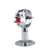 1-Piece Stainless Steel Pipe Clamp for 25–27 mm OD Tubes, 50 mm Pole, with Base Plate view 3