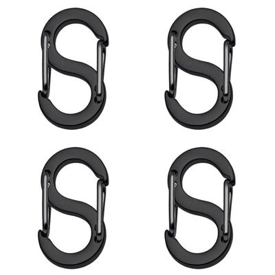 QZKJQDD 4-Pack Mini Keychain Clips