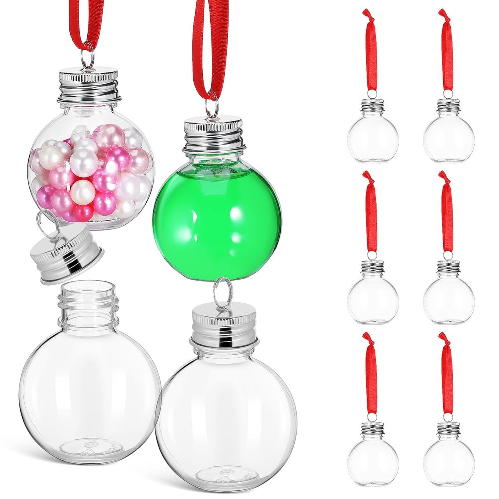 Healifty Christmas Juice Bottle Set - 10 Pack