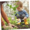 BESTonZON Stainless Steel Metal Garden Fork Trowel, Wear-Resistant and Easy to Store for Weeding in Home Gardens view 4