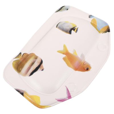 Bathtub Headrest with Suction Cups, PVC Foam Cushion