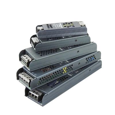 EKFBQBGW 24V Ultra-Thin Power Supply, 300W AC/DC, 170–260V, Light Driver Transformer Converter for LED Strip