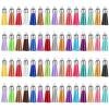 60 Pack Leather Tassels, 38mm Mini DIY Keychain Tassels view 1