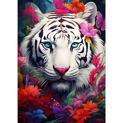 QINRUBB DIY Weier Tiger Diamond Painting Kit