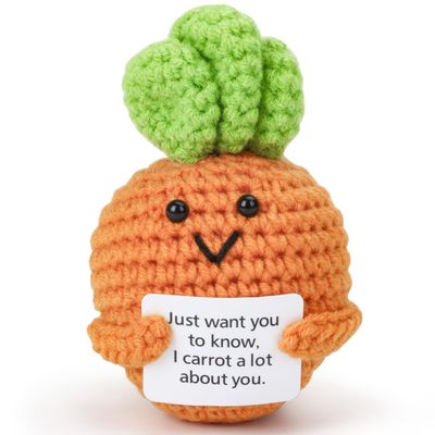BellaGesundheit Funny Positive Carrot Doll