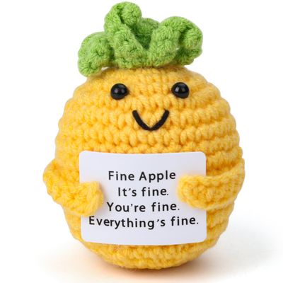 BellaGesundheit Funny Knitted Pineapple Doll