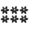 QUARKZMAN 6-Piece Handmade Flower Bead Applications view 1