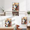 QINRUBB DIY Calico Cat Diamond Painting Kit view 3
