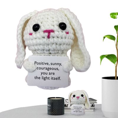 Positive Crochet Animal: Amigurumi with Positive Messages