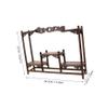 Luxshiny Antique Carved Display Stand for Home and Office view 2