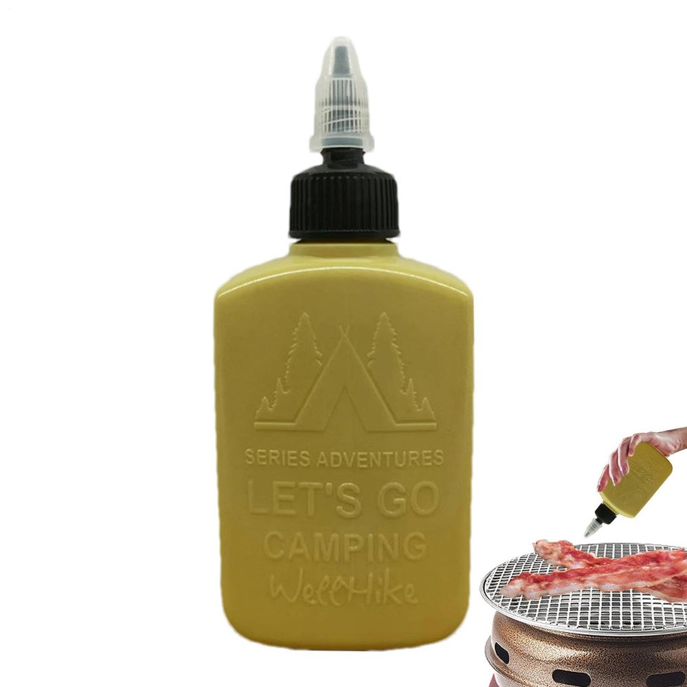 Oil Dispenser Bottle | Olive Oil Drizzler | Portable Squeeze Bottle | Condiment Bottle with Drizzlers | Refillable Bottle with Cap