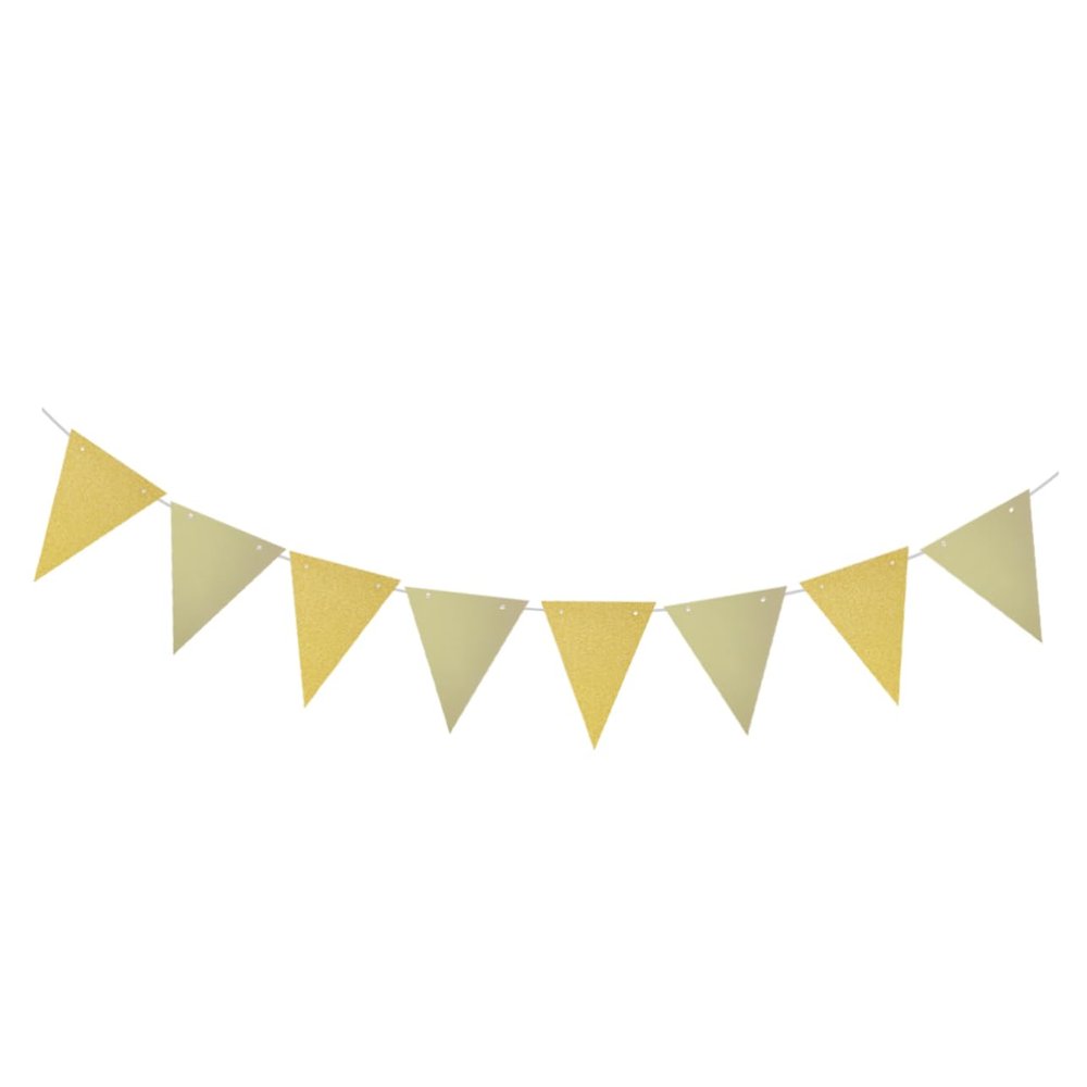 Luxshiny Gold Birthday Decoration Garland
