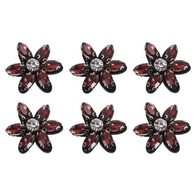 QUARKZMAN 6 Handmade Flower Bead Applications