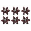 QUARKZMAN 6 Handmade Flower Bead Applications view 1