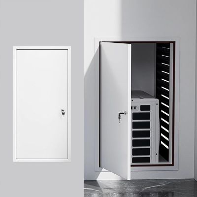 Jievmrs Lockable Aluminum Attic Access Panel, 40 x 60 cm (16 x 24 in.)