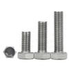 10 Hex Head Fully Threaded Bolts, M5 × 35 mm, A2-70/304 Stainless Steel view 1