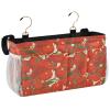 FRODOTGV Bedside Caddy with Pockets, Tomato and Vegetable Print view 2