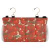 FRODOTGV Bedside Caddy with Pockets, Tomato and Vegetable Print view 3