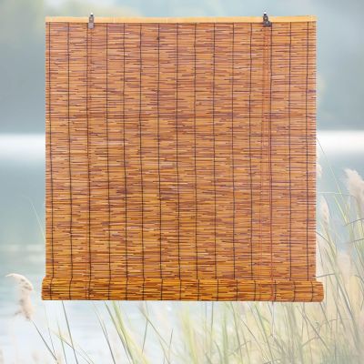 Retro Bamboo Outdoor Roller Shade