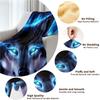 LCE Blue Flame Fleece Throw Blanket, 60 x 80 in view 3