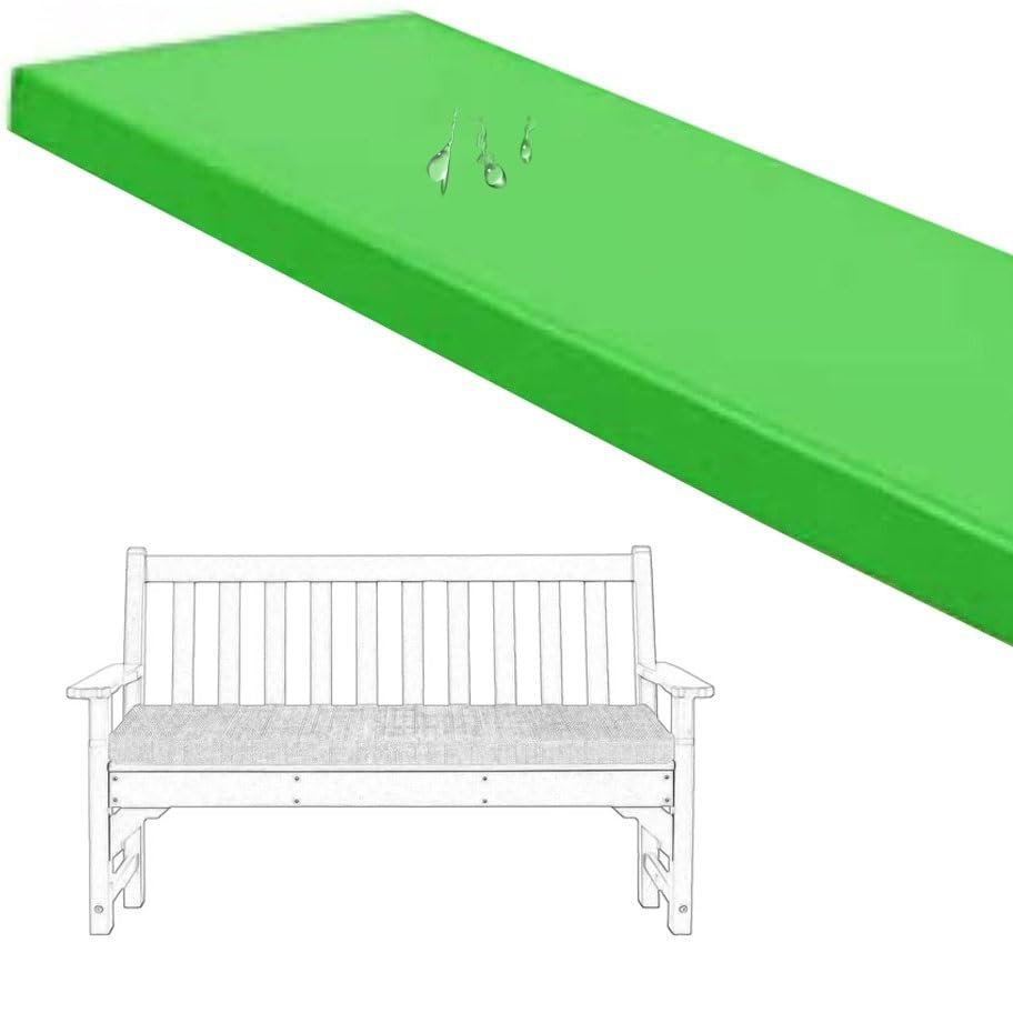 UWOBTN Beer Bench Cushion, 180 x 45 x 3 cm, Waterproof Outdoor Bench Pad