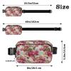 Cherry Illustration Trendy Crossbody Bag for Women, Men, and Teens, One Size view 3