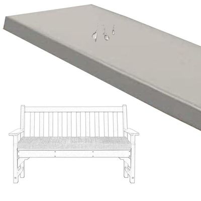 UWOBTN Waterproof Outdoor Bench Cushion, 100 x 50 x 3 cm