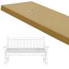 UWOBTN Beer Bench Cushion 90 x 50 x 3 cm, Waterproof Outdoor Bench Pad view 1