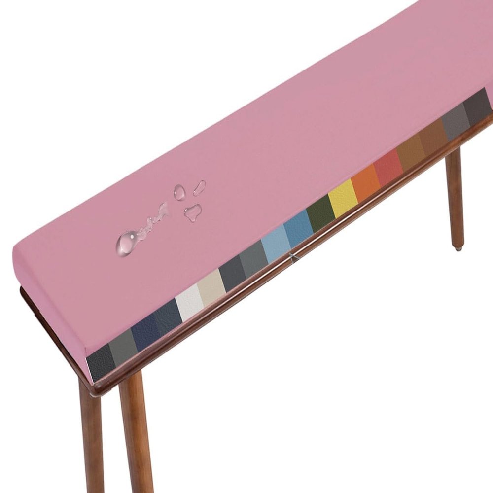 Waterproof Outdoor Bench Cushion, 5 cm Thick, Removable Washable Cover, PU, #20, 110 x 50 x 5 cm