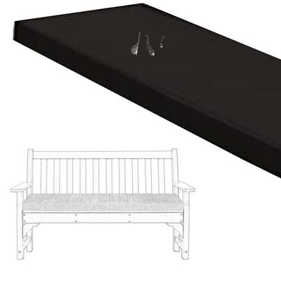 UWOBTN Waterproof Beer Bench Cushion, 110 x 35 x 3 cm