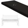 UWOBTN Waterproof Beer Bench Cushion, 110 x 35 x 3 cm view 1