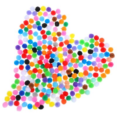 Ouligay 100pcs 2cm Mini Craft Pom Poms