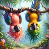 QQYRHN 5D Funny Bird Diamond Painting Kit view 1