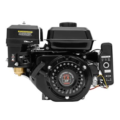 7.5 HP 4-Stroke Gasoline Engine, 3 kW at 3,600 RPM, for Go-Karts, Generators, Compressors and Trenchers
