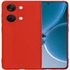 BTH - Case for OnePlus Nord 3 - Silicone Back Cover - Protective Case - Slim Design, Red view 1