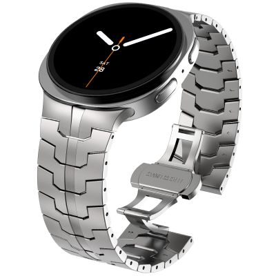 WINGLE Titanium Band for Samsung Galaxy Watch 9/8 Classic, 46/44/40 mm