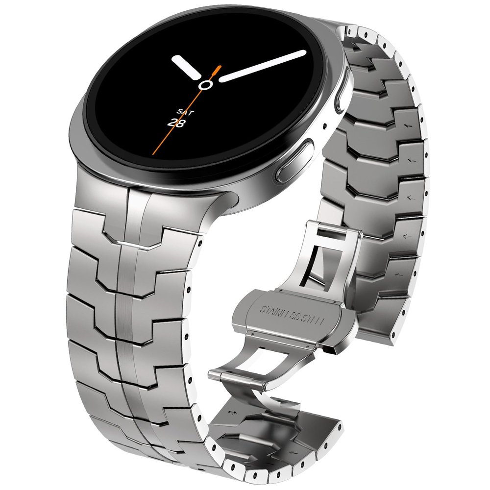 WINGLE Titanium Band for Samsung Galaxy Watch 9/8 Classic, 46/44/40 mm