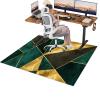 Desk Chair Floor Mat, 120 x 140 cm, Scratch-Resistant Rug for Hard Floors view 1