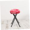 PartyKindom Red Polyester Chair Cover view 2