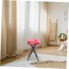 PartyKindom Red Polyester Chair Cover view 4